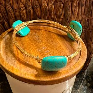 Used turquoise bracelet